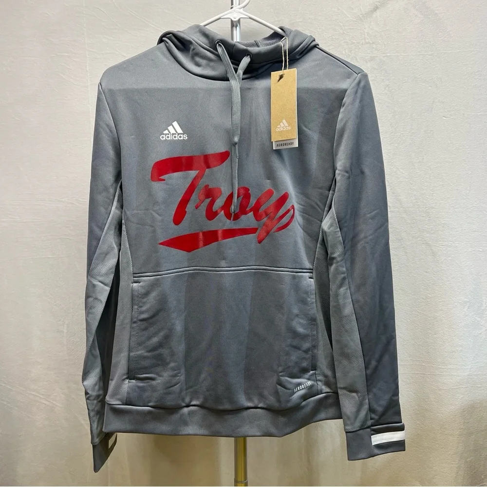 Adidas Troy Men’s Gray Hoodie Small